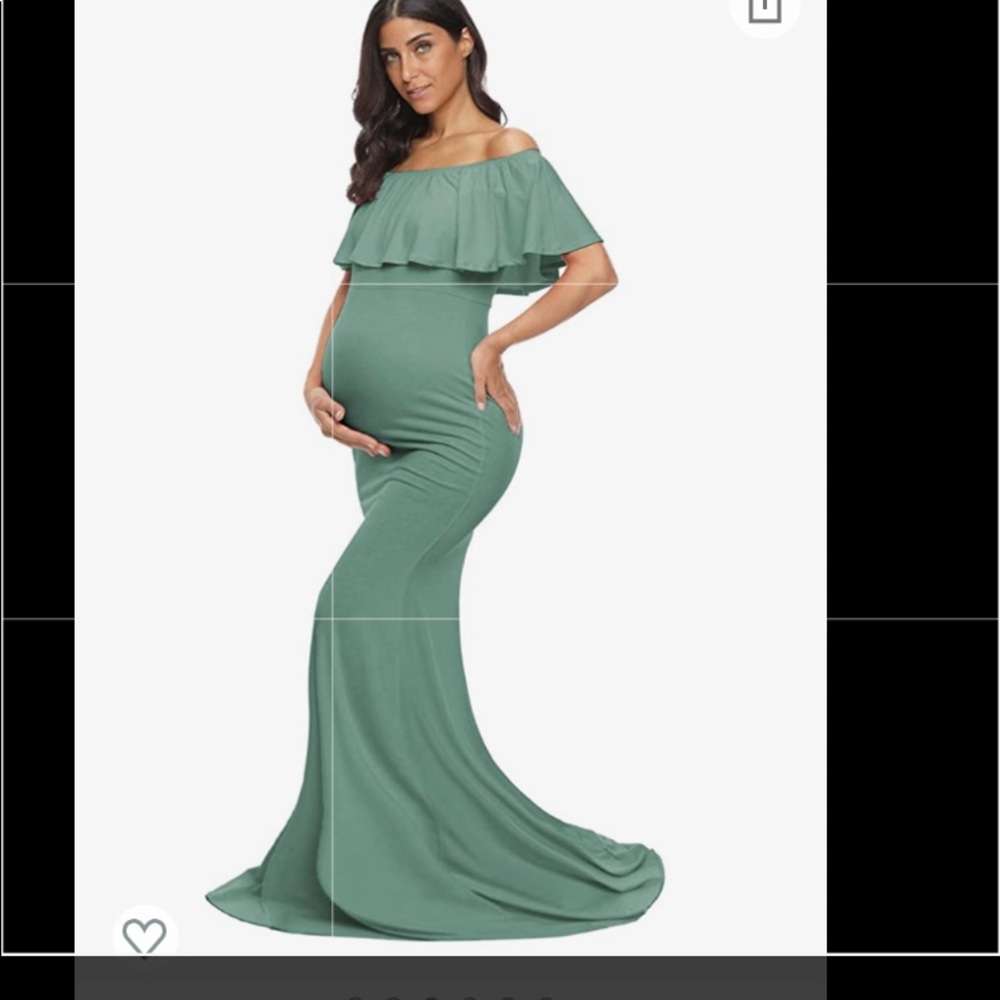 Mint Green Maternity Dress